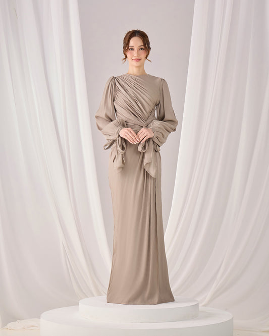 MAHRA DRESS (GREY)