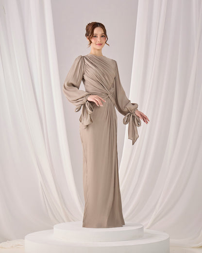 MAHRA DRESS (GREY)