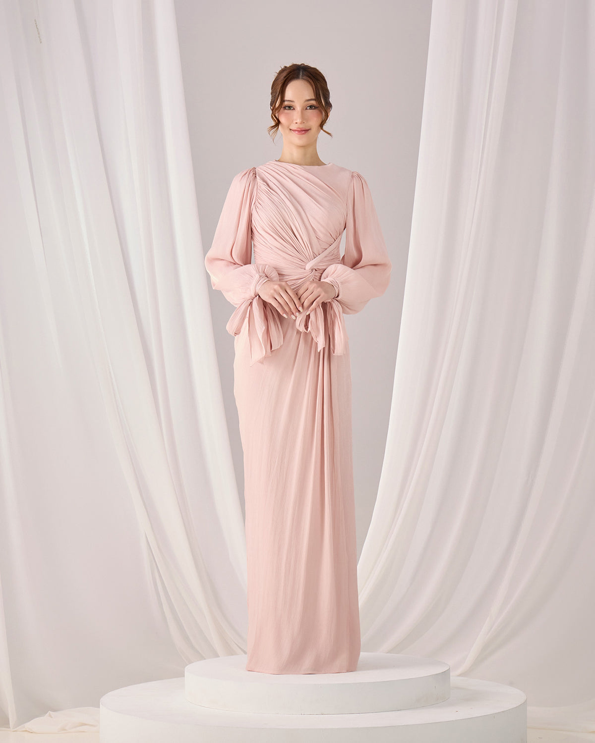 MAHRA DRESS (PINK)