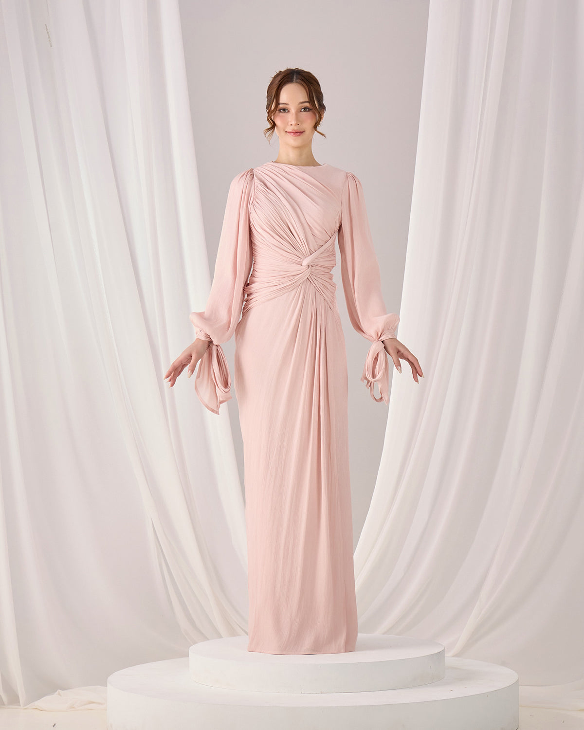 MAHRA DRESS (PINK)