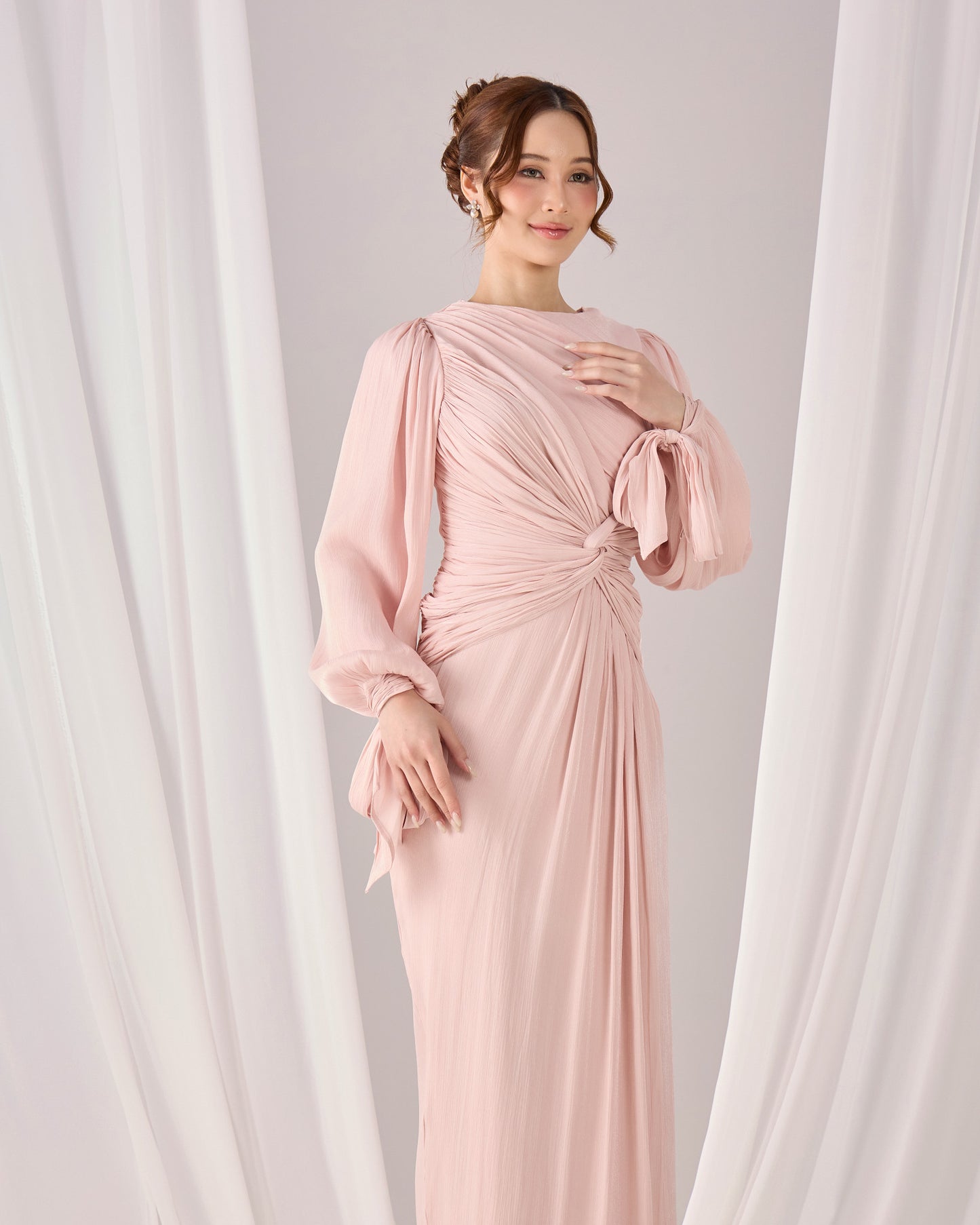 MAHRA DRESS (PINK)