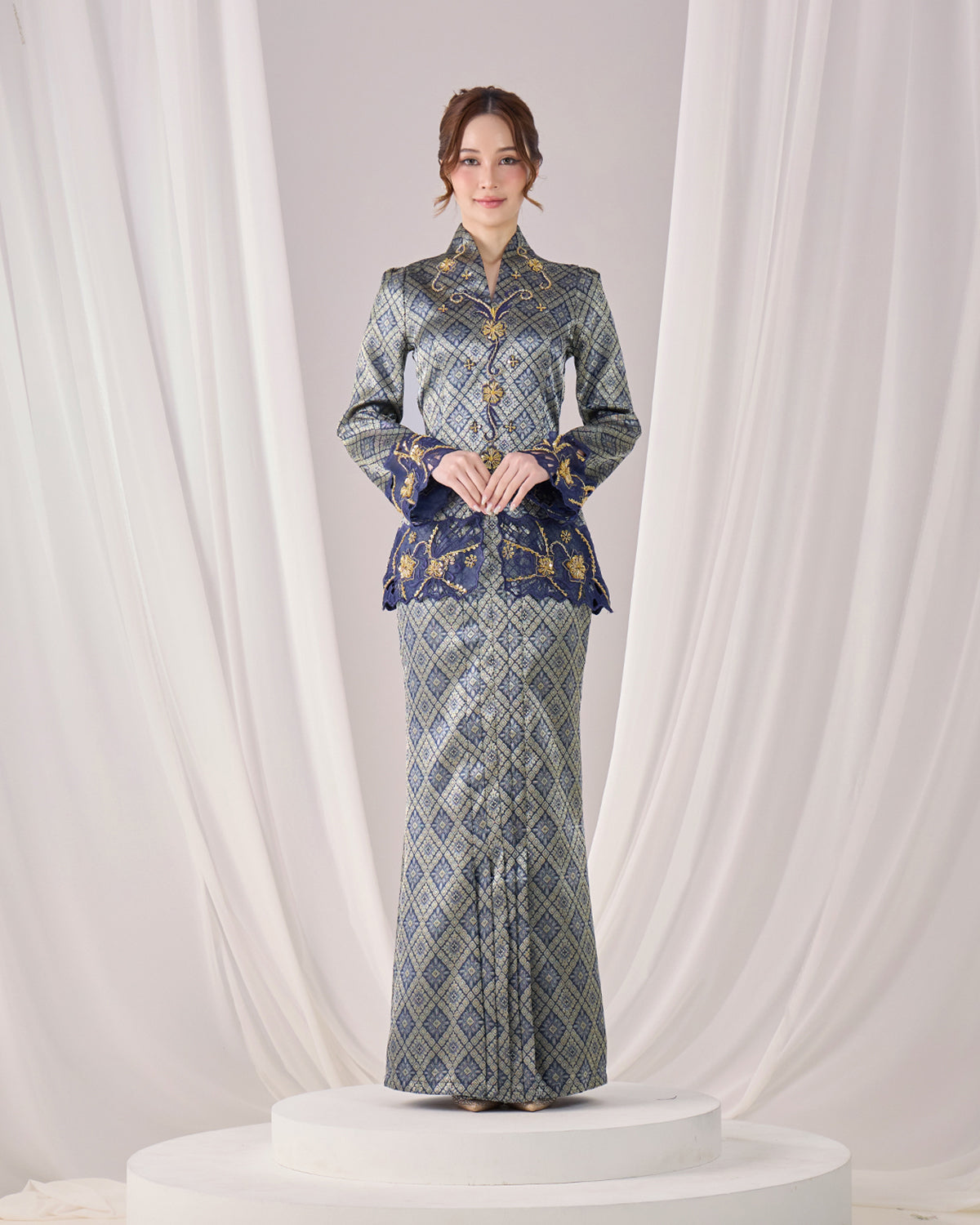 STELLA KURUNG (NAVY BLUE)