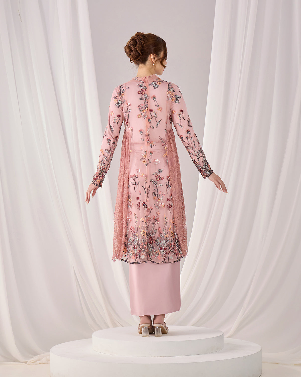 SELINA KEBAYA (DUSTY PINK)