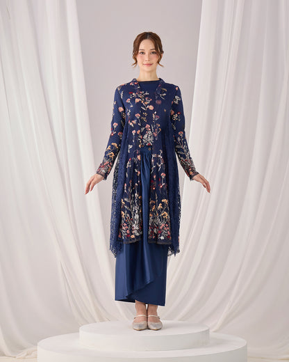MINOR DEFECT SELINA KEBAYA (NAVY BLUE)