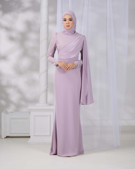 BRYNDA DRESS (LAVENDER)