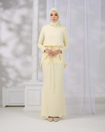 MELIA KURUNG (LIGHT YELLOW)