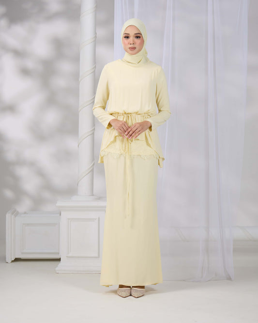 MELIA KURUNG (LIGHT YELLOW)