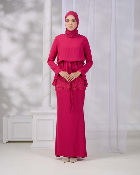 MELIA KURUNG (FUCHSIA)