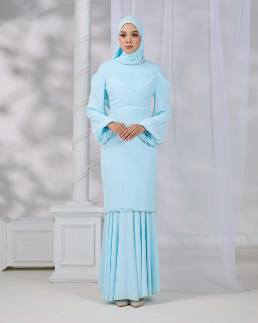 ELVINA KURUNG (AQUA BLUE)