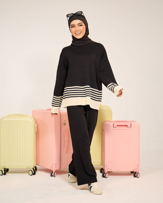 CYRA BOLD STRIPES SET (BLACK)