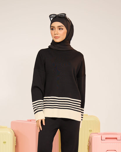 CYRA BOLD STRIPES SET (BLACK)