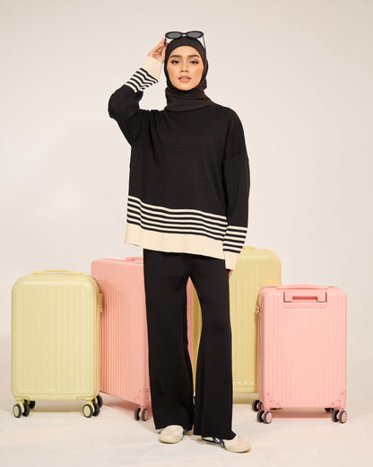 CYRA BOLD STRIPES SET (BLACK)