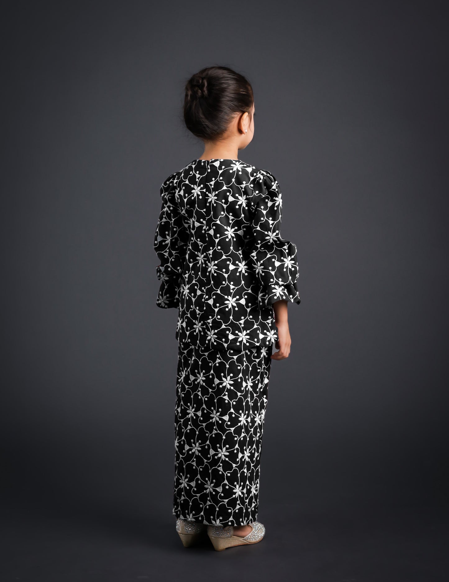 WARDIYA KURUNG KIDS (BLACK)