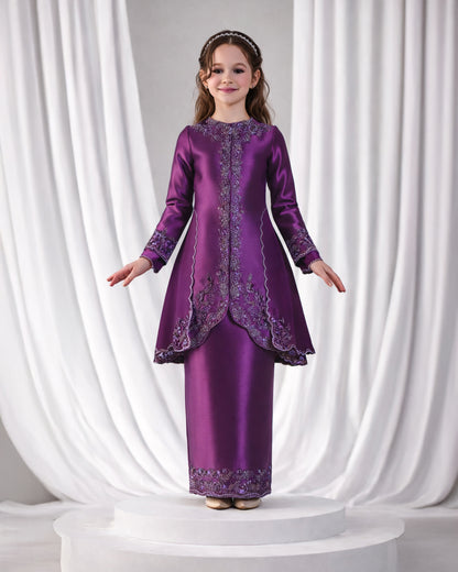 MINOR DEFECT NIARA KURUNG KIDS (DARK PURPLE)