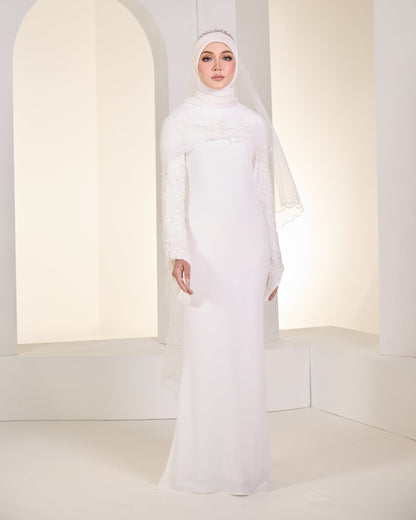 DARLENE DRESS (OFF WHITE)