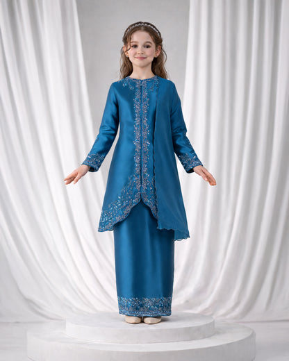 NIARA KURUNG KIDS (TEAL BLUE)