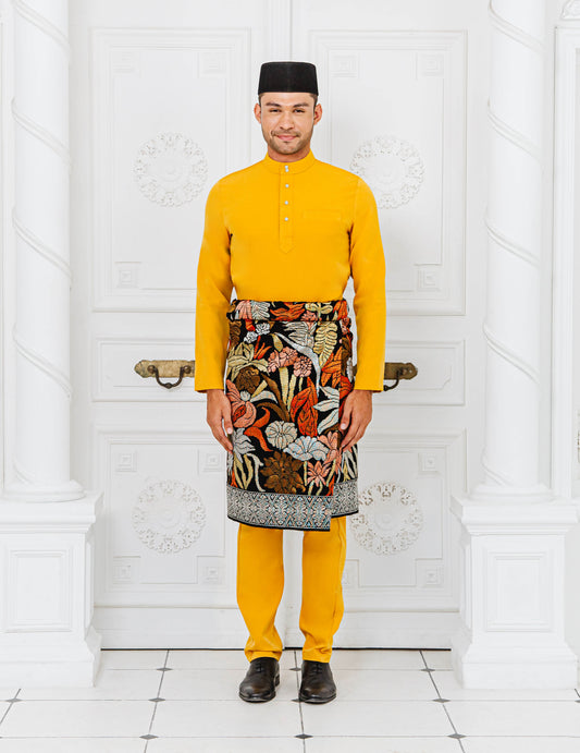 BAJU MELAYU (MUSTARD)