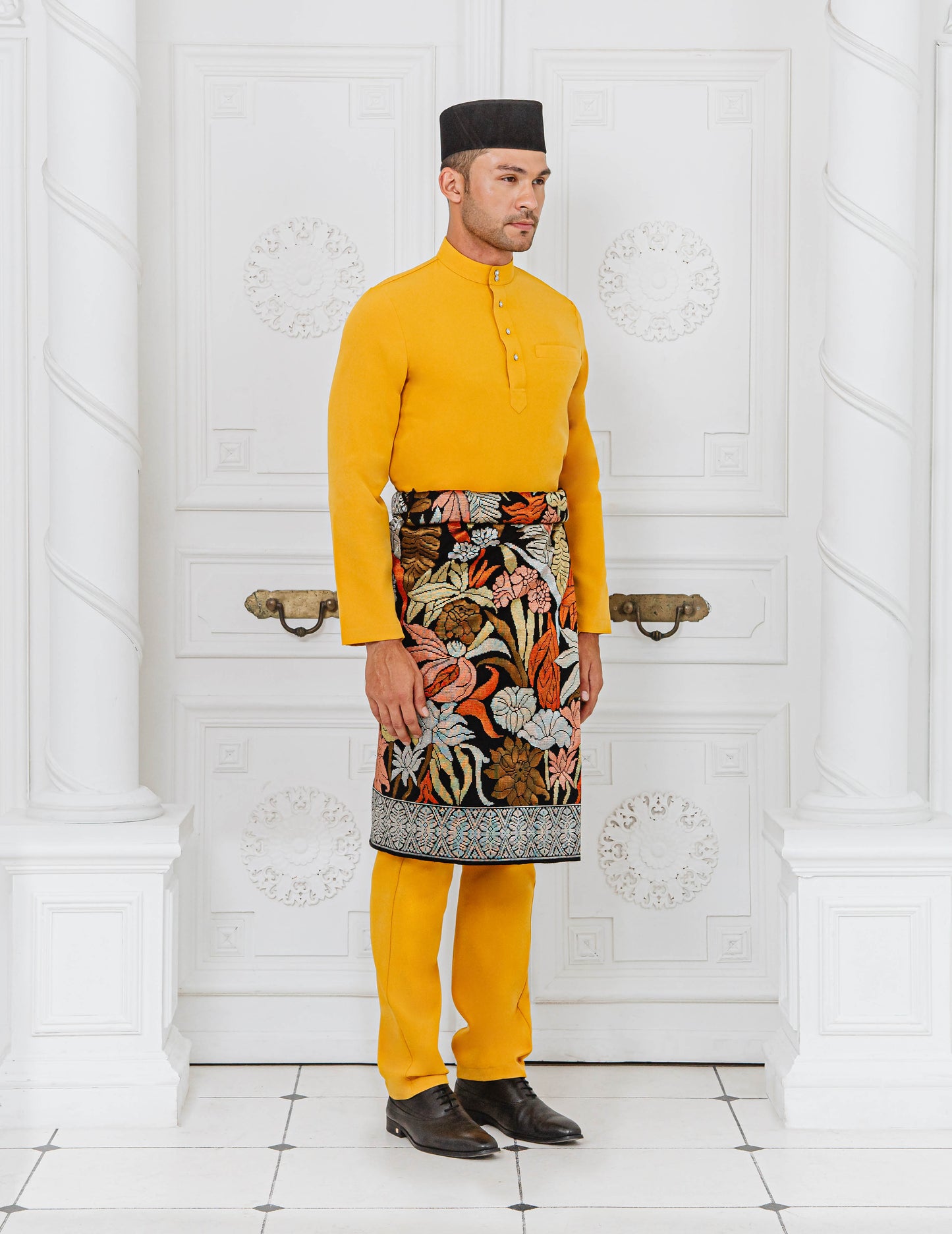 BAJU MELAYU (MUSTARD)