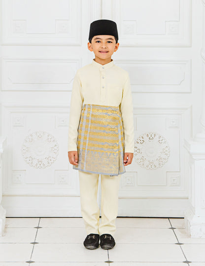 BAJU MELAYU KIDS (LIGHT YELLOW)