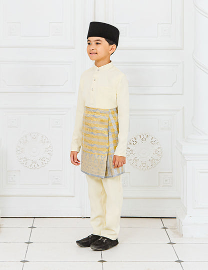 BAJU MELAYU KIDS (LIGHT YELLOW)