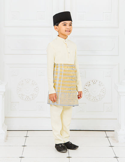 BAJU MELAYU KIDS (LIGHT YELLOW)