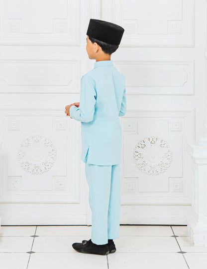 BAJU MELAYU KIDS (AQUA BLUE)