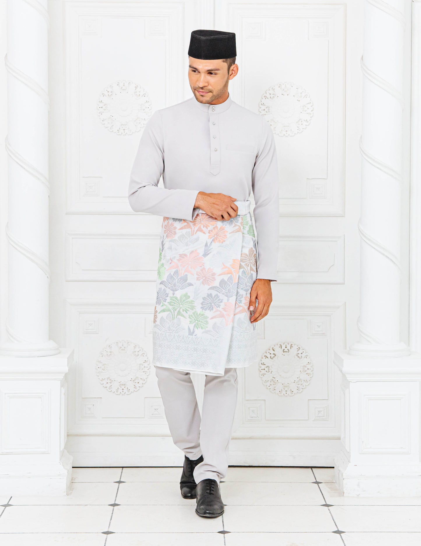 BAJU MELAYU (GREY)