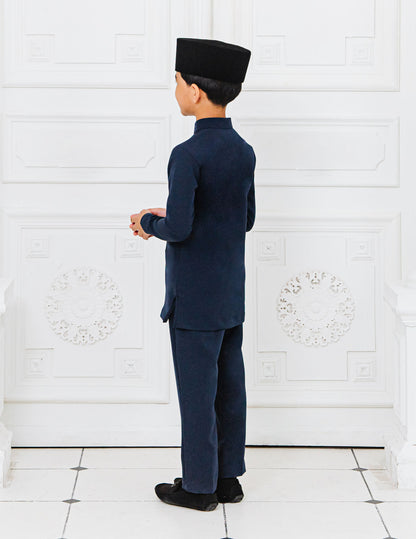 BAJU MELAYU KIDS (NAVY BLUE)