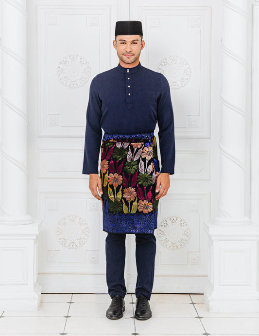 BAJU MELAYU (NAVY BLUE)