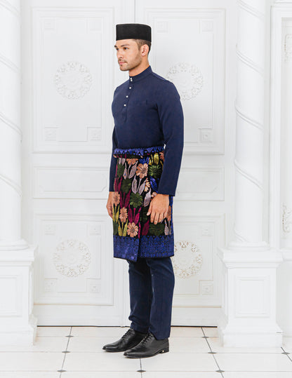 BAJU MELAYU (NAVY BLUE)