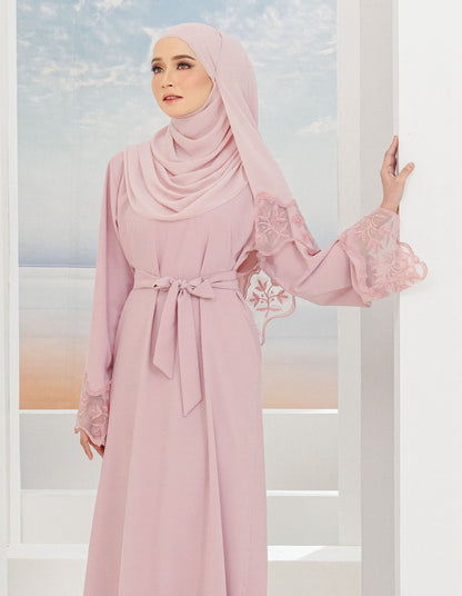KAIRINA ABAYA (DUSTY PINK)