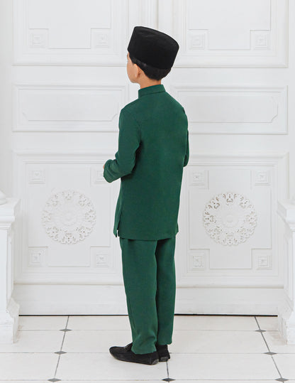 BAJU MELAYU KIDS (EMERALD GREEN)