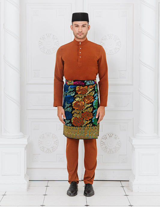 BAJU MELAYU (BROWN)