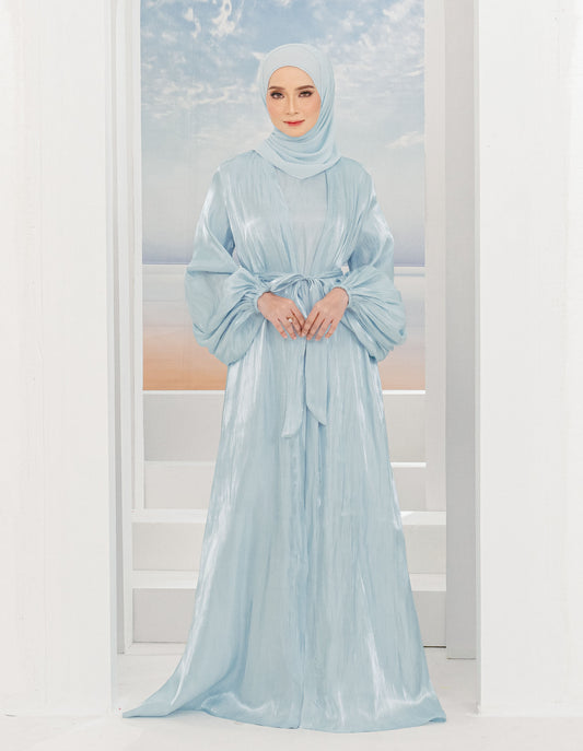 WADINA ABAYA (AQUA BLUE)