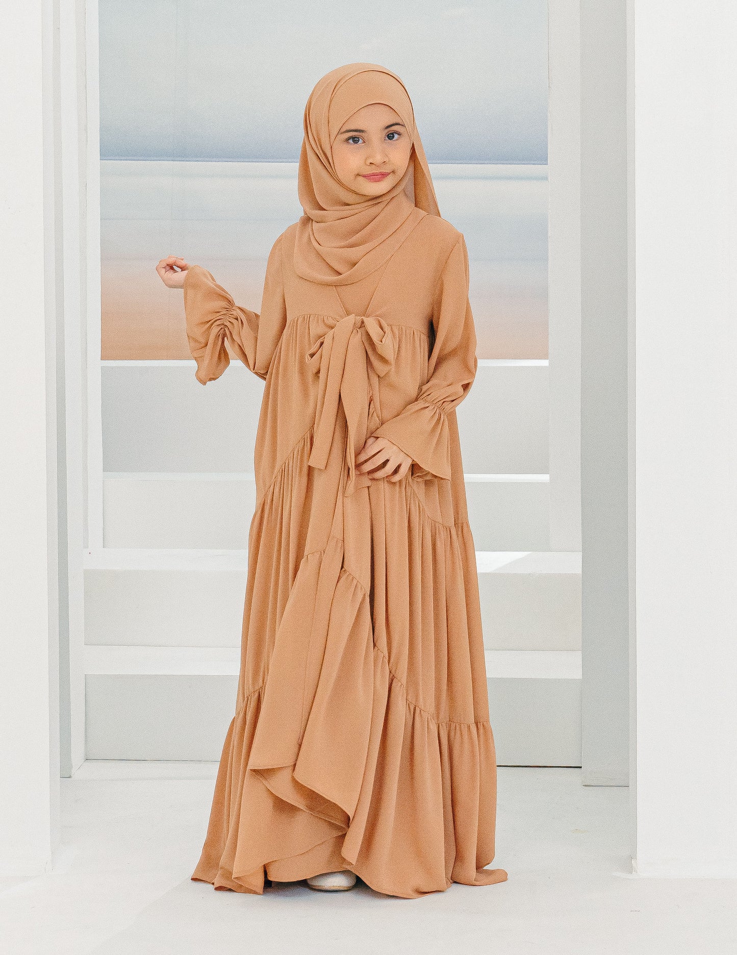 SAFAA ABAYA (BROWN)