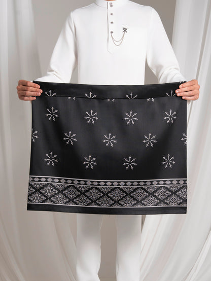 SAMPING BENDAHARA (BLACK SILVER)