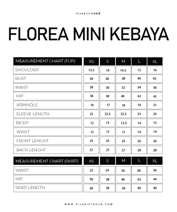 FLOREA MINI KEBAYA (MATCHA)