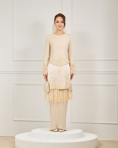 MINOR DEFECT LUCIENE KURUNG (CHAMPAGNE)