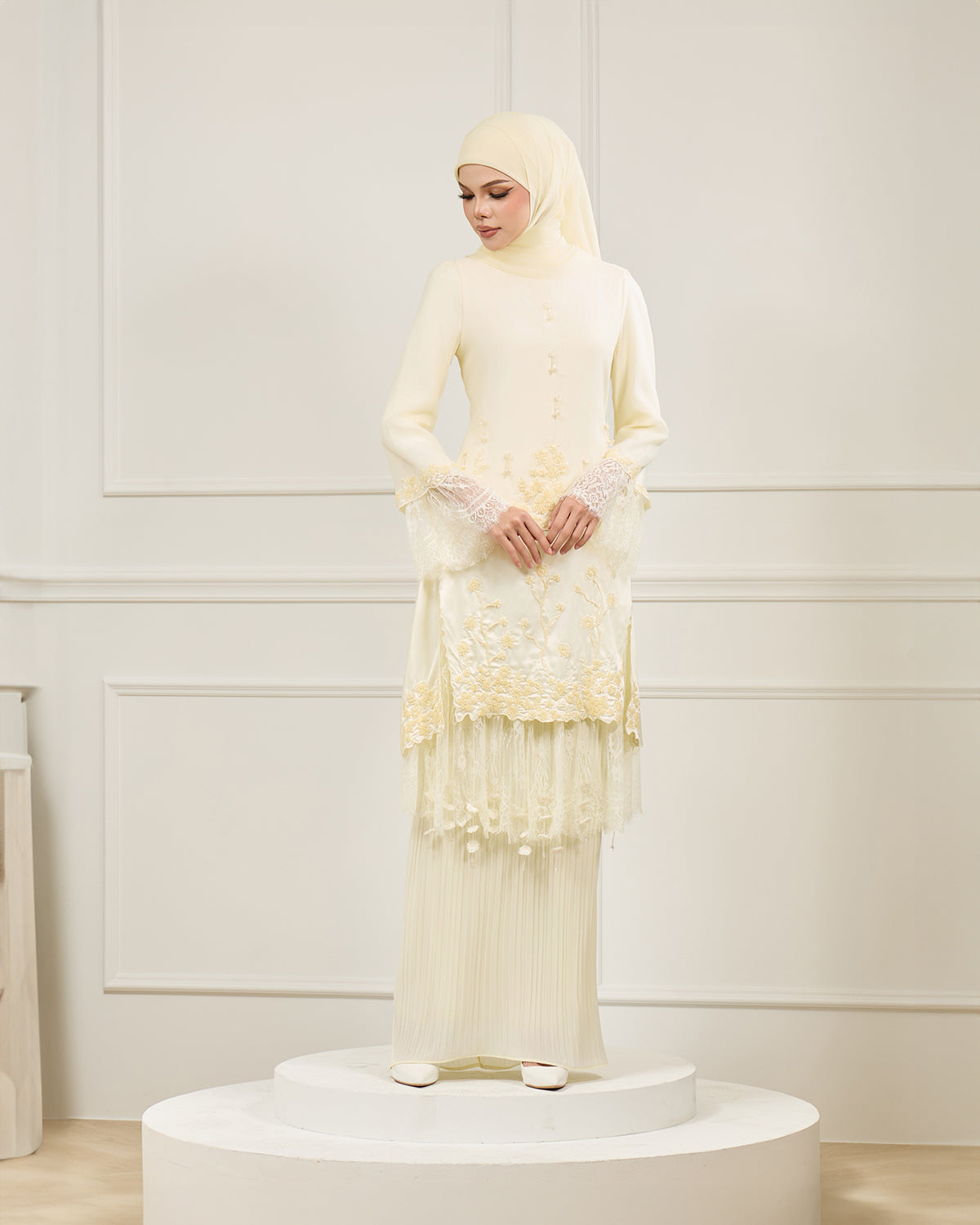 LUCIENE KURUNG (LIGHT YELLOW)