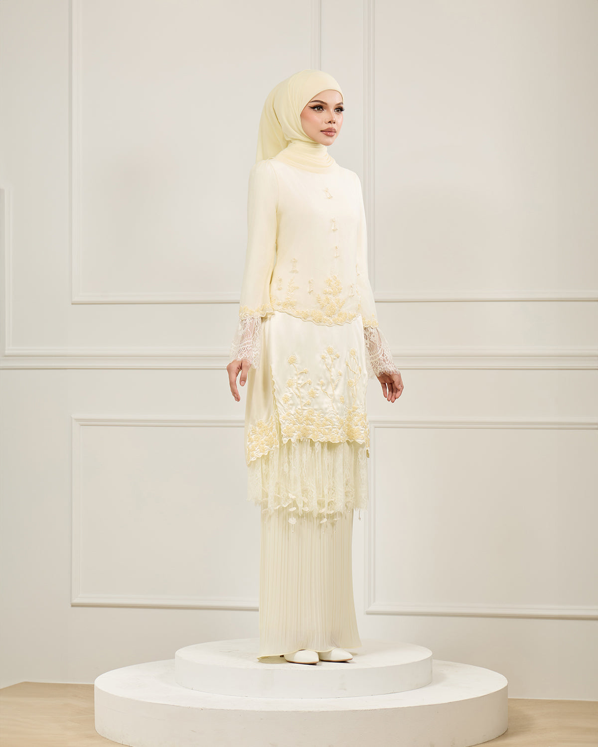 LUCIENE KURUNG (LIGHT YELLOW)