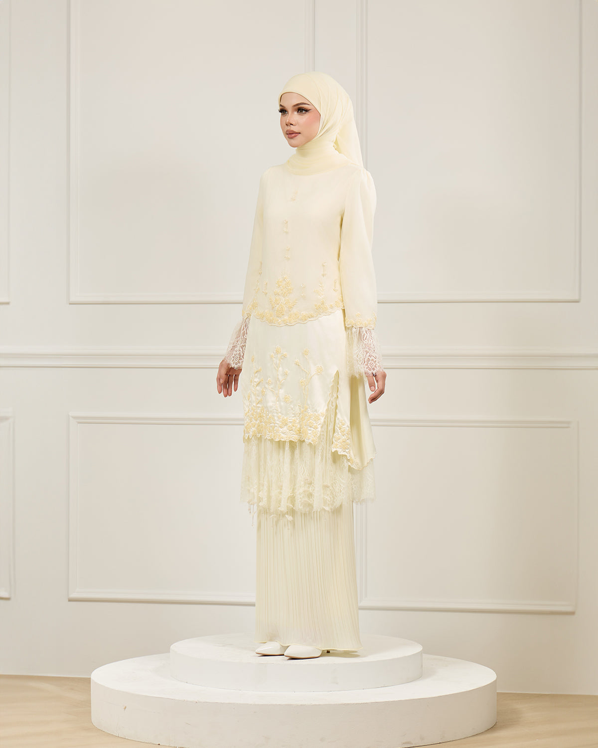 LUCIENE KURUNG (LIGHT YELLOW)