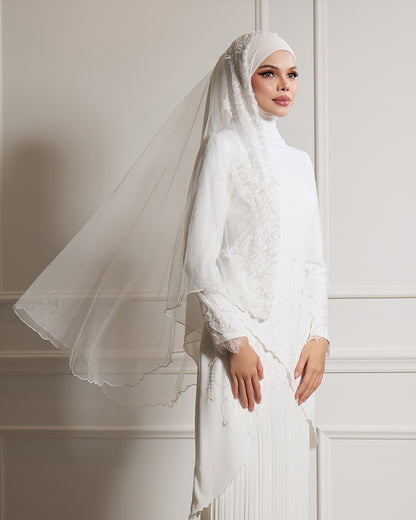 EDORA VEIL (OFF WHITE)