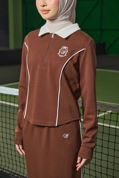 LIORA HALF-ZIP SKIRT (COCO)