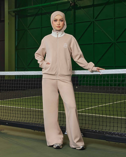 AVERY ZIPPER JUMPER (NUDE)