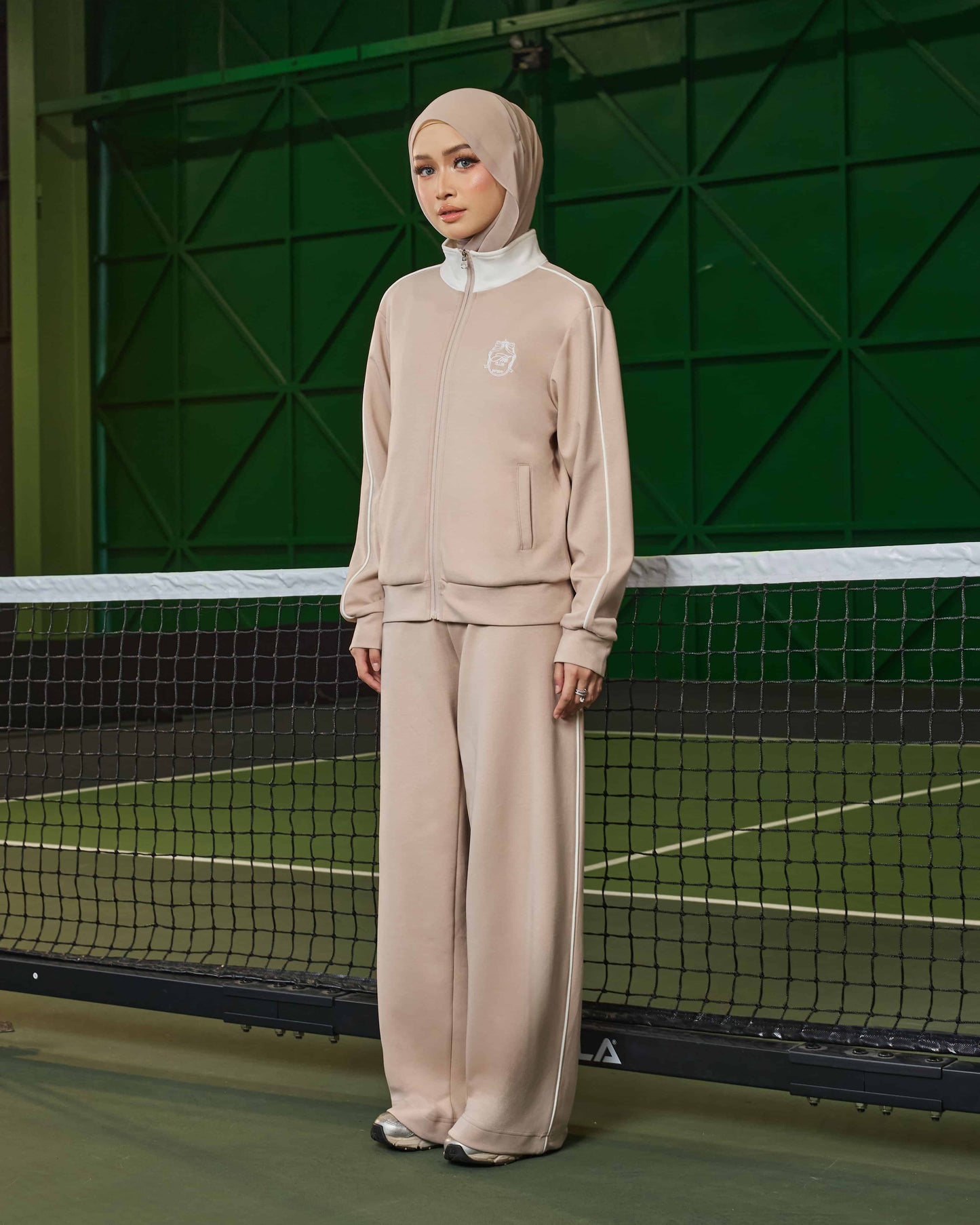 AVERY ZIPPER JUMPER (NUDE)