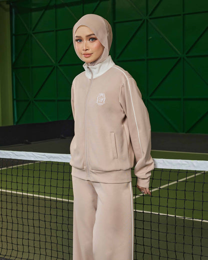 AVERY ZIPPER JUMPER (NUDE)