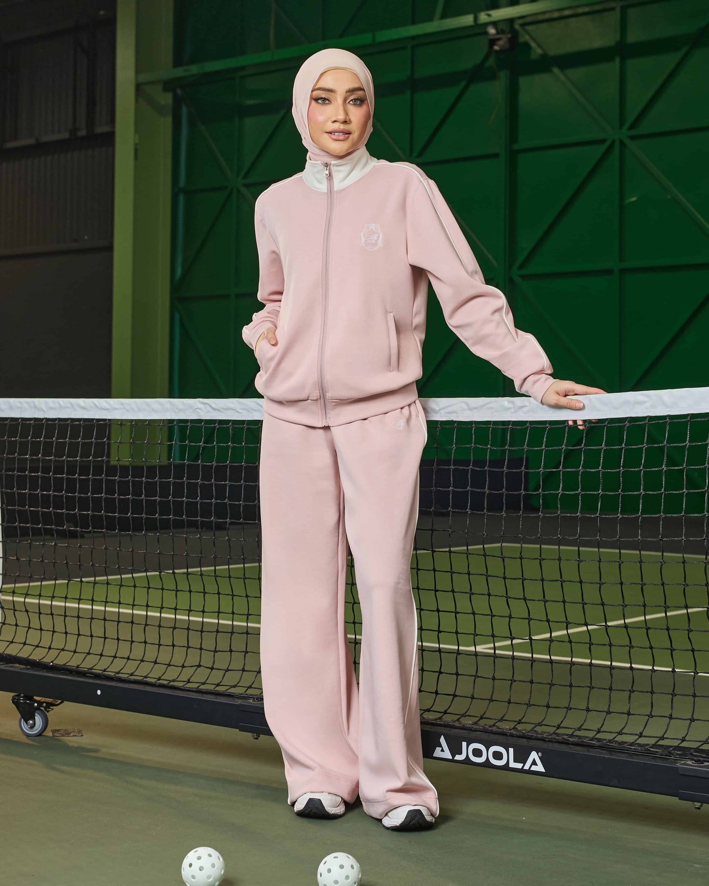 MINOR DEFECT AVERY ZIPPER JUMPER (PINK)