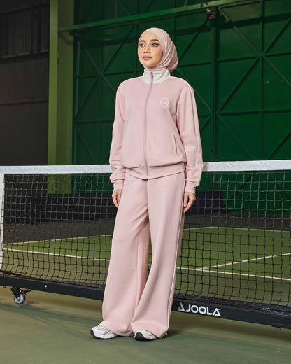 MINOR DEFECT AVERY ZIPPER JUMPER (PINK)