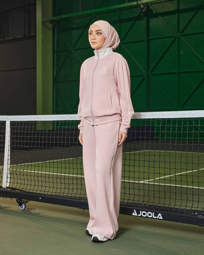 MINOR DEFECT AVERY ZIPPER JUMPER (PINK)