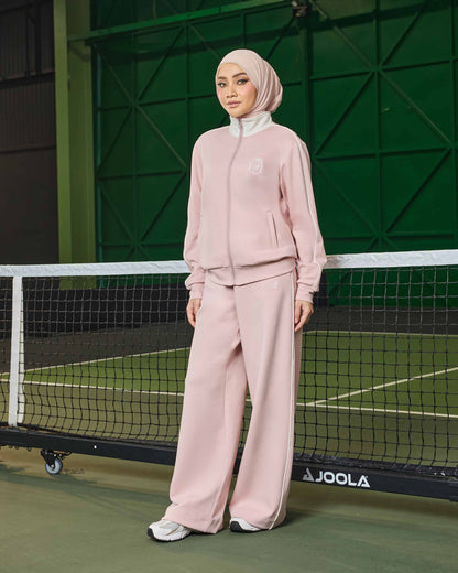 MINOR DEFECT AVERY ZIPPER JUMPER (PINK)